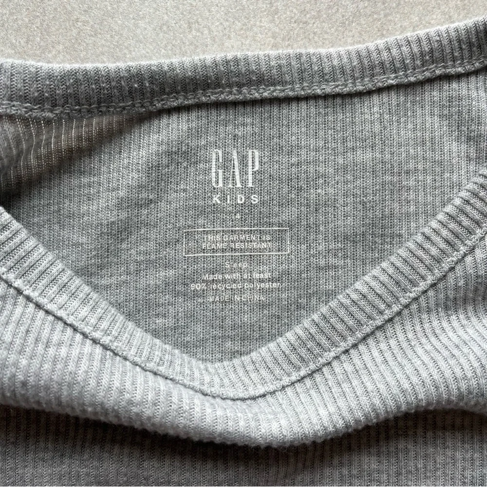 GAP Kids Gray Pajama Crop Top